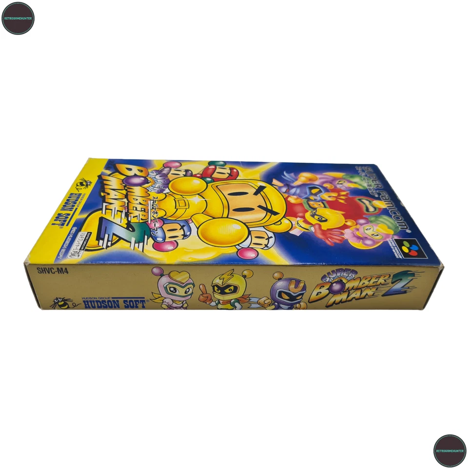 Super Bomberman 2 SNES Super Famicom Spiel NTSC-J Hudson Soft 1994 OVP CIB - Bild 4 von 4