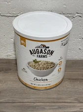 Augason Farms Chicken Flavored Vegetarian Meat Emergency Food Can Storage Prep