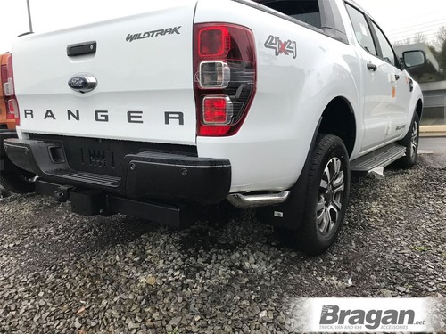 Barras traseras + LED para adaptarse a Ranger 2012 - 2016 lateral de acero inoxidable - par - Imagen 5 de 7