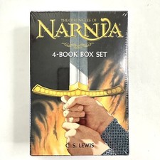 The Chronicles of Narnia Boxed Set of 4 Books C S Lewis NEW NIP SEALED Wardrobe