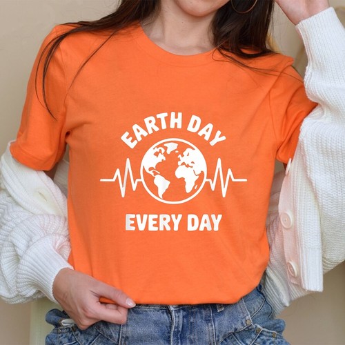 Retro Men Women Earth Day 2025 T-Shirt - Picture 22 of 22