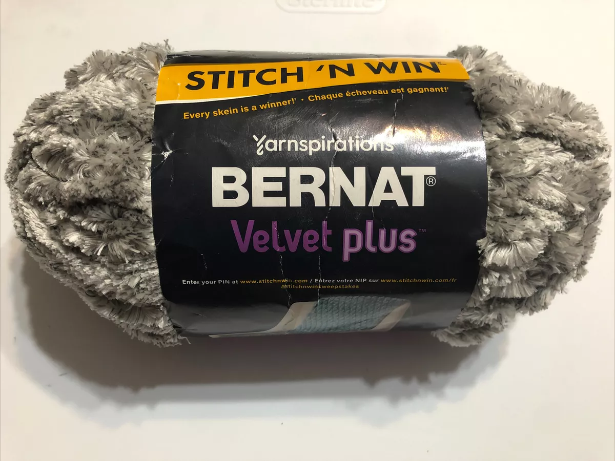 1 Yarnspirations BERNAT Velvet Plus Yarn in VAPOR GRAY 10.5oz 300g 78yds 71m eBay