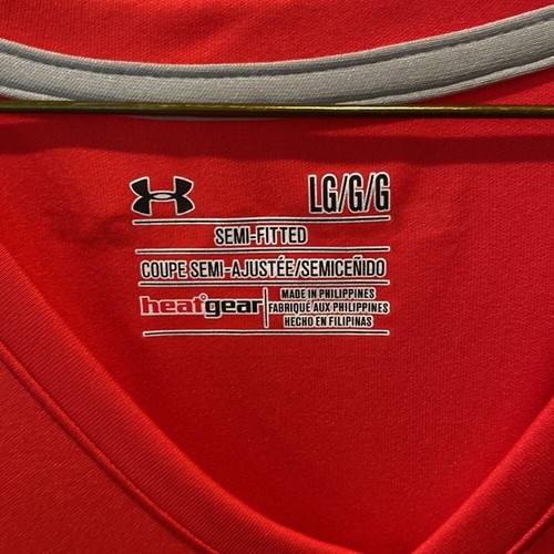 Under Armour Semi-fitted Short Sleeve Dri Fit Shirt. Size Large. - Bild 2 von 4