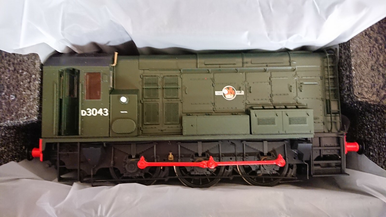 RARE Dapol O Gauge 7D-008-000 Class 08 D3043 BR verde Late Crest BRAND NEW RARE Dapol O Gauge 7D-008-000 Class 08 D3043 BR verde Late Crest BRAND NEW
