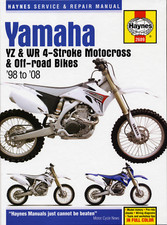HAYNES 2689 MANUALE DI OFFICINA YAMAHA YZ 400 F 1999