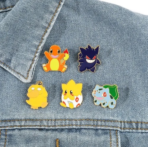 Cute Pokemon Characters Anime Brooches Hat/Lapel Pins - Picture 4 of 14