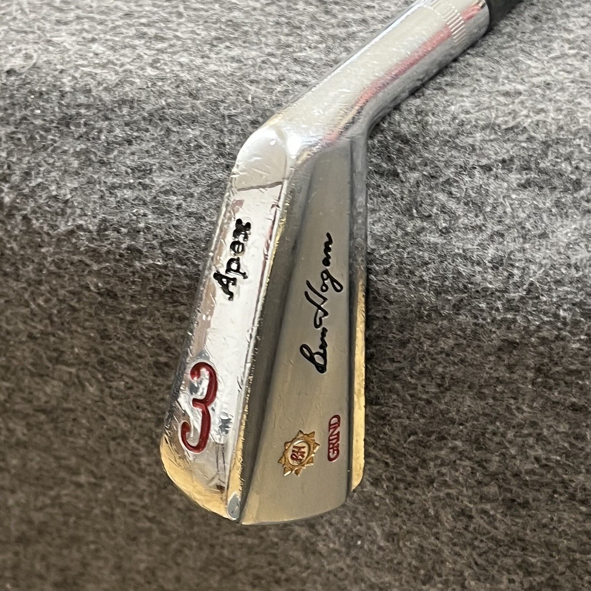 Ben Hogan Apex Grind 3 Iron Forged Blade Regular Flex Steel Shaft