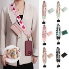 Universal Phone Lanyard Adjustable Neck Strap Crossbody w/ Zipper Wallet Pouch ^