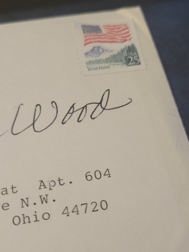 Willie Wood signed Cut Autogramm Green Bay Packers handsigniert Lombardi-Ära - Bild 6 von 8