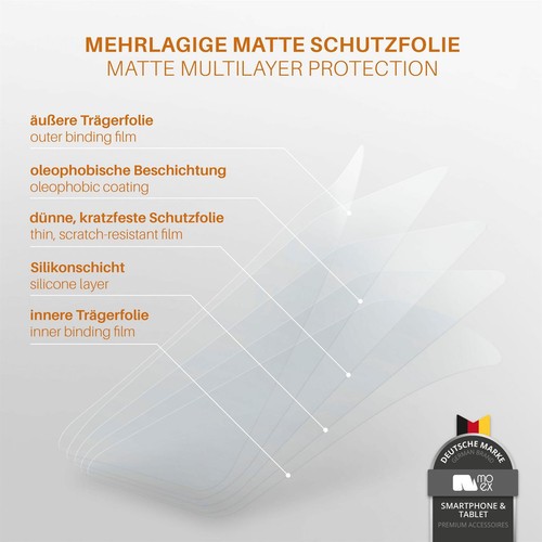 3x Schutzfolie Matt für OnePlus 6T Displayschutz Handyfolie 4H Dünn Anti Reflex - Picture 3 of 8