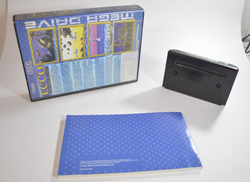 Ecco The Tides Of Time Megadrive MD Complet PAL SEGA original CIB (Europe Game) - Picture 2 of 19