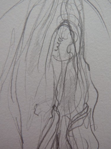 Hand Drawn Anatomical NSFW Pencil Drawing of a Female Vulva Vagina CENSORED - Picture 5 of 20
