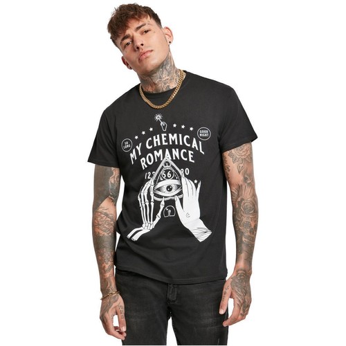 Merchcode My Chemical Romance Pirámide Camiseta Top Estampado Motivo Hombre