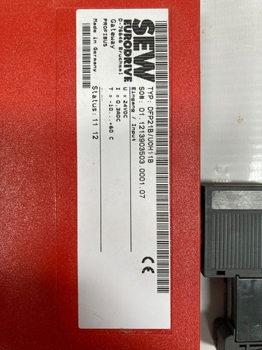 SEW EURODRIVE dfp21/u0h11b gateway PROFIBUS DP-V1 modulo interfaccia bus di campo - Foto 3 di 3