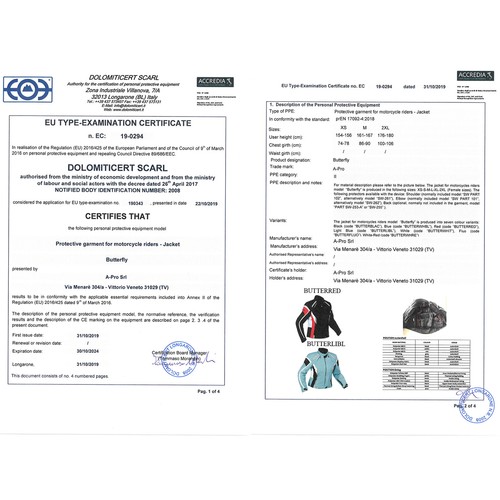 Impermeable chaqueta de la Moto 4 Seasons Scooter Señora personalizada Mujer - Imagen 7 de 56