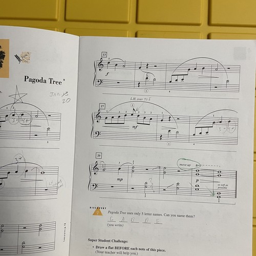 Piano Adventures Perf Book Level 2B FJH Music Company Basic Piano Method 1994 - Picture 5 of 9