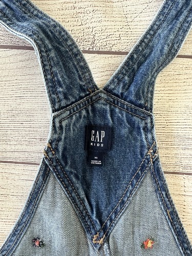 Gap Denim Romper For Girl Size XS 4-5 - Picture 7 of 9