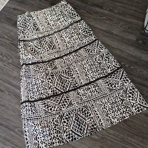 Maxi falda tribal de algodón con capas Trina Turk 4 - Imagen 10 de 10