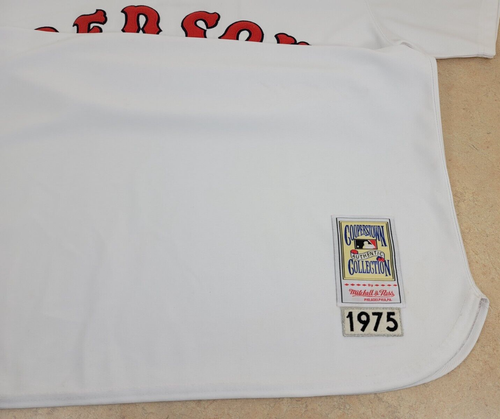 Mitchell & Ness 1975 Boston Redsox # 8 Size 52 (2XL) Jersey Carl Yastrzemski - Picture 7 of 19