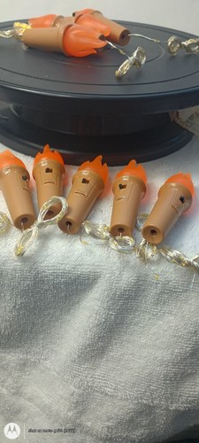 box Of 10 battery operated glass bottle corks each with 20 led fairy lights - Picture 5 of 16