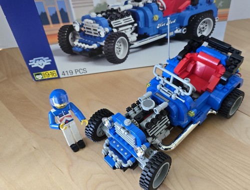 LEGO 5541 Blue Fury Hot Rod - Instructions/Box Vintage1995 - Picture 4 of 10