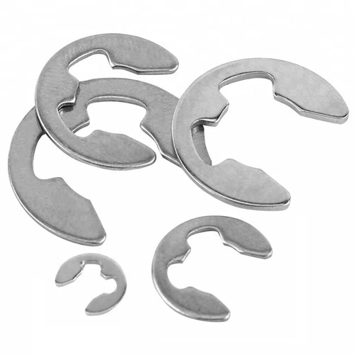 Stainless Steel EClips External Retaining Washers CClip 1.2mm 19mm