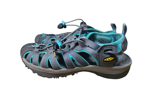 Keen Sandalen Damen 7 Whisper Dark Shadow Sport Fischer 1003717 grau türkis - Bild 6 von 10