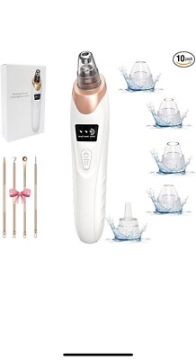Electric Blackhead Remover Pore Vacuum Suction Diamond Dermabrasion Face Cleaner