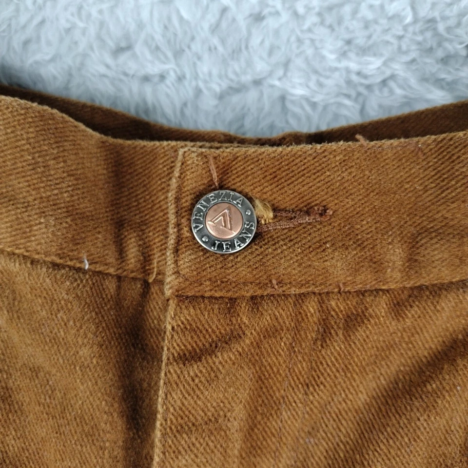 Pantalones Venezia Vitale para mujer 24 marrón tiro alto confort Foto 4 de 4