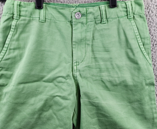 Polo Ralph Lauren Key West Chino Shorts Boys' 14 Faded Mint Button Zip Closure - Picture 3 of 15