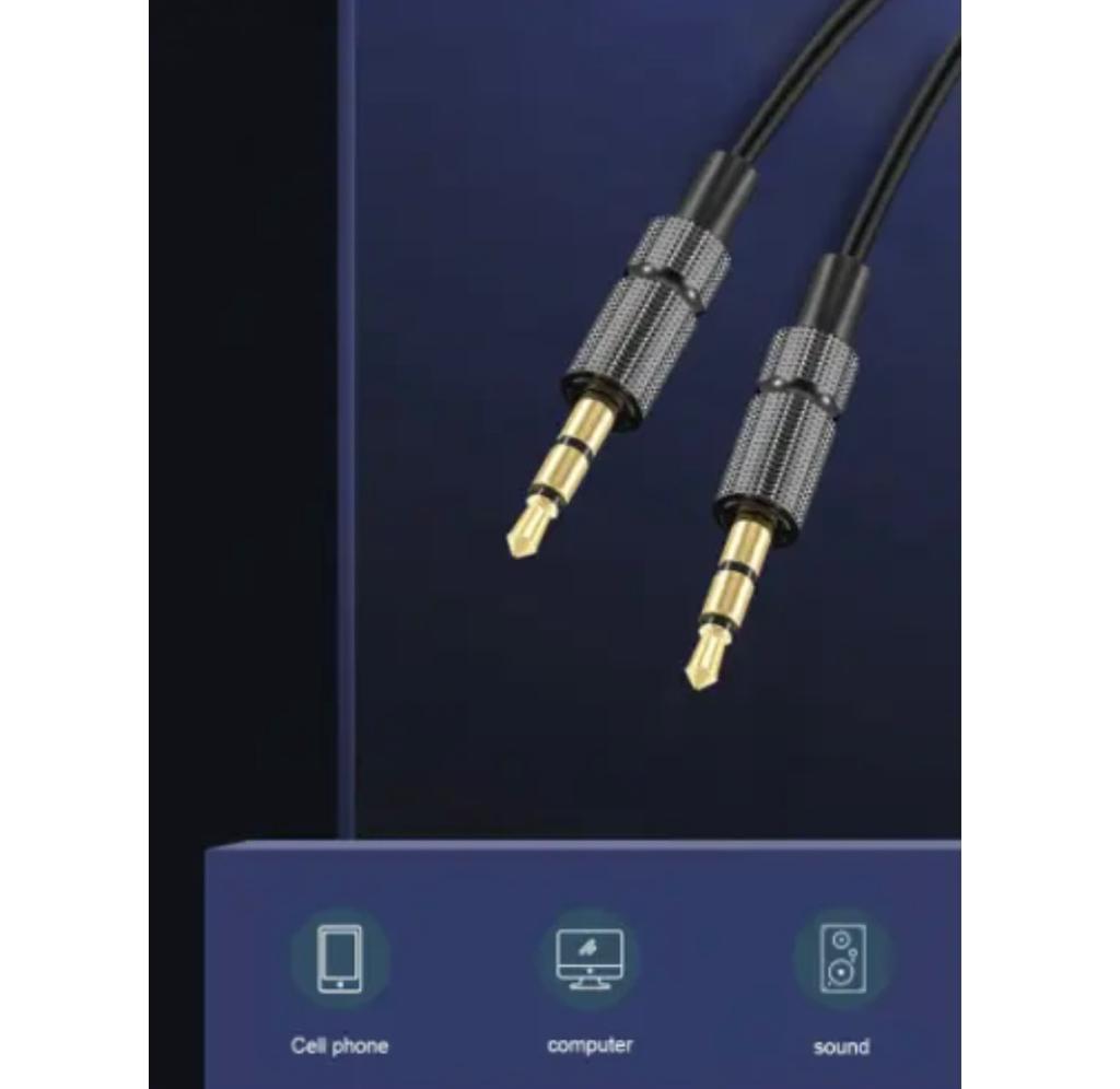 Aux Cable Audio Lead 3.5mm Jack to Jack Stereo Male for Car PC Phone 1m,2m,3m - Picture 5 of 7