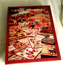New Sealed Vintage MB THE GAMES Of YOUR LIFE 1000 Piece Puzzle Family Games