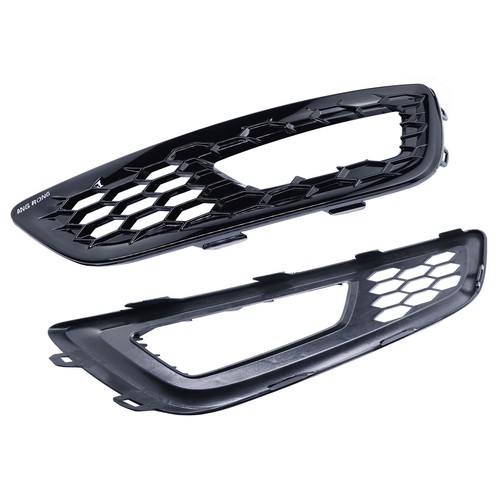 For Focus MK3 HB Estate Front Bumper Fog Light Cover Surround Grill 2015-18 - Picture 6 of 12