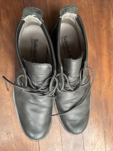 Timberland Earthkeepers Leather Boots Black Size 8 Uk 42EU - Picture 8 of 9