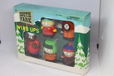 *RARE* GOOD FIND Vintage 1998 SOUTH PARK COLLECTOR'S PACK WIND UPS 5 FIGURES