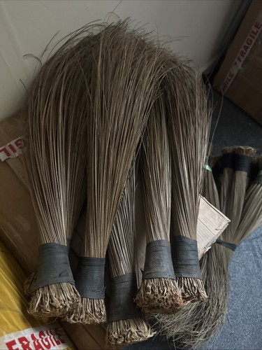 2x Igbale African Broom Aziza Handmade Natural Home Cleaner From Nigeria - Bild 3 von 5