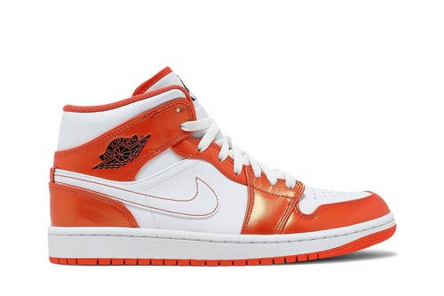 Nike Nike Air Jordan 1 Mid SE Electro Orange DM3531-800 - Picture 4 of 4