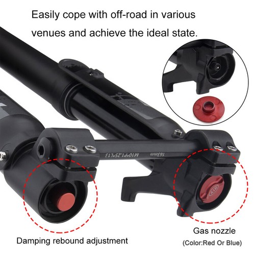 Double Shoulder Inverted Bike Fork MTB 26 27.5 29 Boost Thru Axle Rebound Adjust - Picture 4 of 16