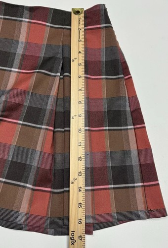 Urban Outfitters Urban Renewal Small Plaid Pleated Sustainable Pleated - Picture 3 of 8
