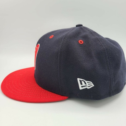 Washington Nationals Hat New Era 59Fifty Baseball Cap Fitted Blue Red White Star - Bild 6 von 7