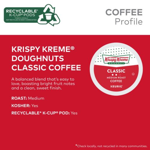 Classic, Single-Serve Keurig K-Cup Pods, Medium Roast Kaffeepads, 32 Stück - Bild 3 von 12