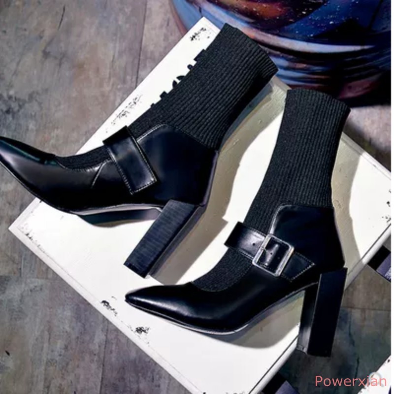 Dedo pie del pie Dedo cuadrado de las Señoras botas Taco de Bloque Hebilla Correa Tirar Zapatos De Invierno Cálido sólido 0fbca8 Dedo pie del pie Dedo cuadrado de las Señoras botas Taco de Bloque Hebilla Correa Tirar Zapatos De Invierno Cálido sólido 0fbca8