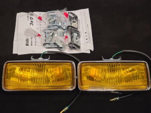 Vintage JDM Glass fog lamp made by KOITO