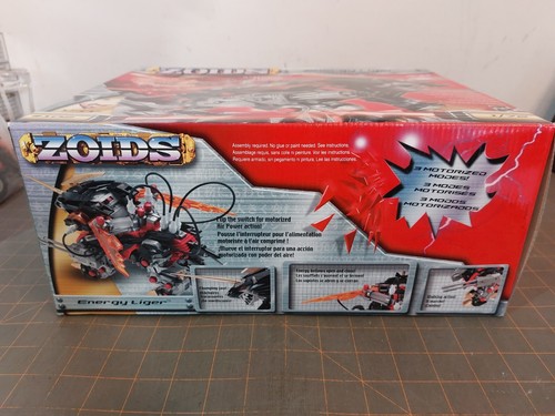 Hasbro Zoids Action Figure Motorized Model Kit 1/72 Energy Liger #102 2003 NEW - Picture 7 of 7