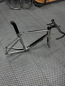 Factor One V2 Disc Frameset Silver 58 Cm Black Inc Bar Included Ebay