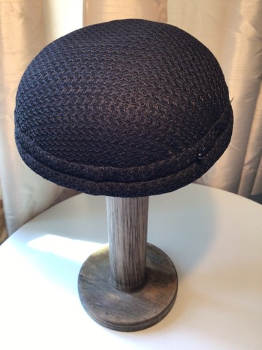 Vintage Authentic Black Amish Bonnet Hand Made - Picture 6 of 9
