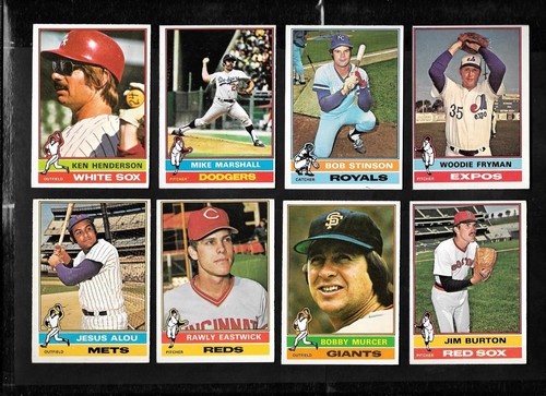 1976 OPC O PEE CHEE TOPPS 397-528 MLB BASEBALL CARD ERROR & VARIATION SEE LIST - Picture 138 of 255