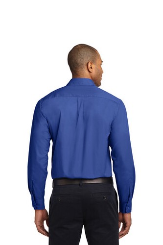 Port Authority TLS608 Men's Comfortable Tall Long Sleeve Easy Care Dress Shirt - Picture 16 of 84