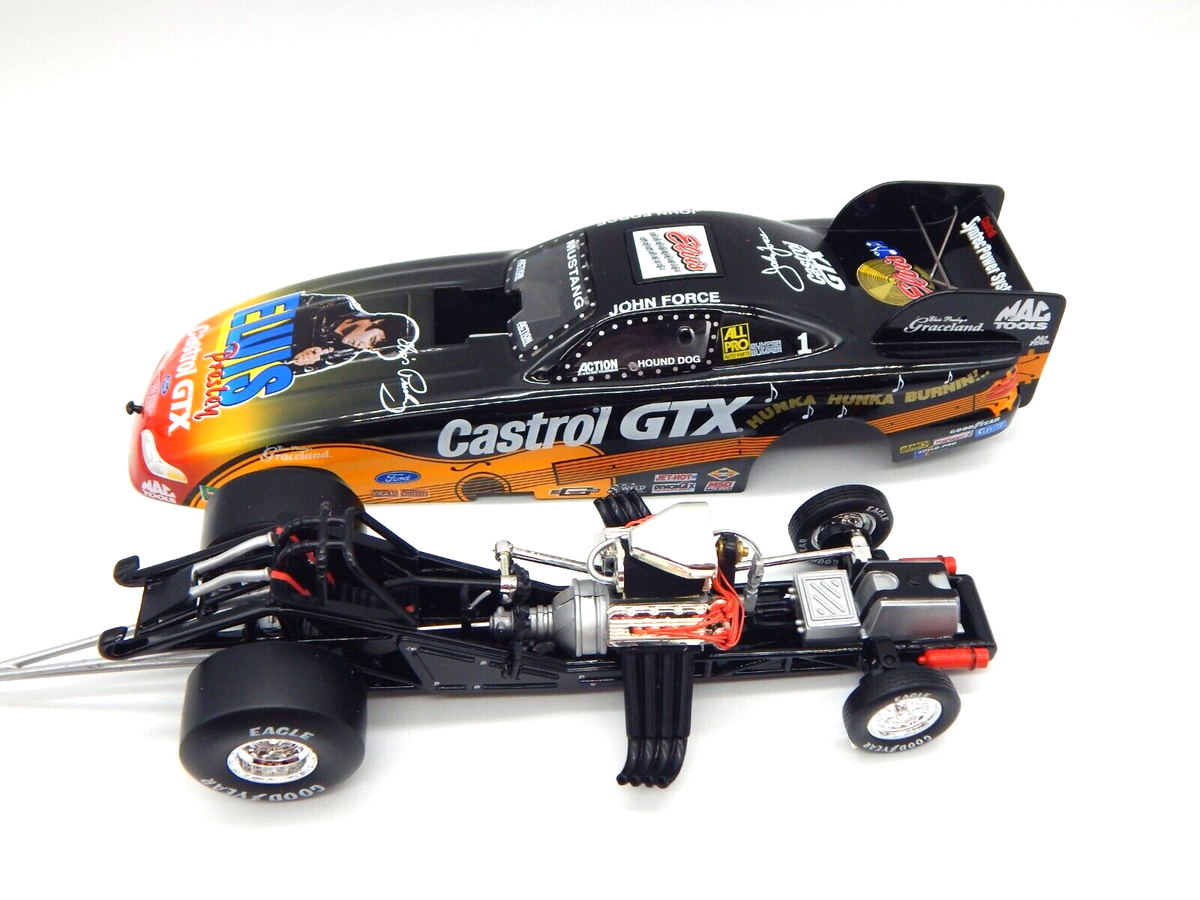 1998 Action RCCA John Force Castrol GTX Elvis Presley 1:24 NHRA