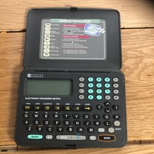 Vintage Electronic LCD Personal Organiser Databank - Oregon HiGlo AM-072L
